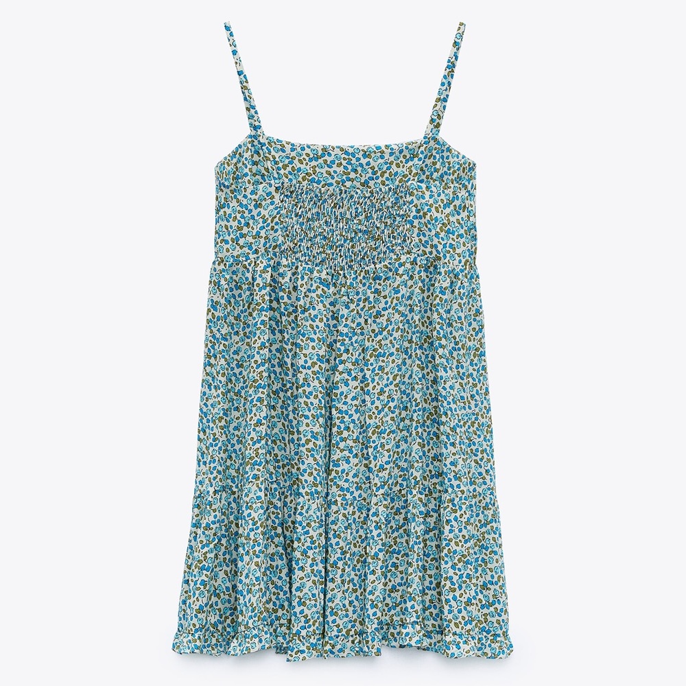 NWT❗️Zara | Floral Print Mini Dress - Picture 7 of 8